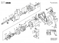 Bosch 0 601 119 041 Drill 110 V / GB Spare Parts